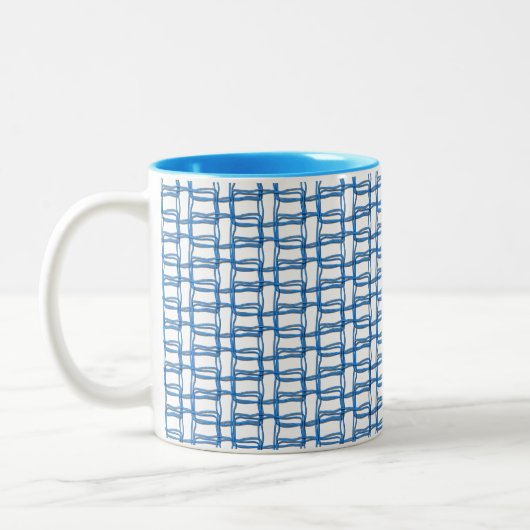 Tasse - Verdrahtet in Aqua (Links)