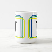 Tasse - vereinfachende geometrische Formen und ers (Mittel)