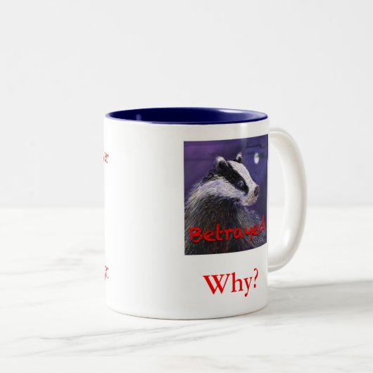 Tasse - vergessen Sie nie den DachsCull (VorderseiteRechts)