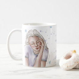 Tasse verlangsamen | Blue Splash & Girl