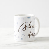 Tasse verlangsamen | Blue Splash & Girl (VorderseiteRechts)