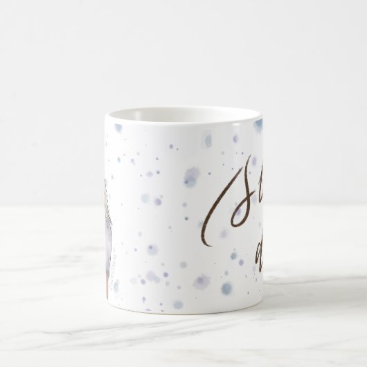 Tasse verlangsamen | Blue Splash & Girl (Mittel)