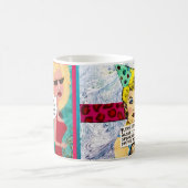 Tasse-Verlassen Sie mich allein Kaffeetasse (Mittel)