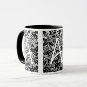 Tasse "verzierter Buchstabe A" (Vorderseite Links)