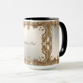Tasse Verzierter Rahmen (VorderseiteRechts)