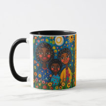 Tasse Vibrant Night Garden Mama and Children Tasse