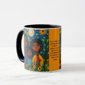 Tasse Vibrant Night Garden Mama and Children Tasse (Vorderseite Links)