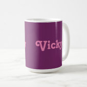 Tasse Vicky (VorderseiteRechts)