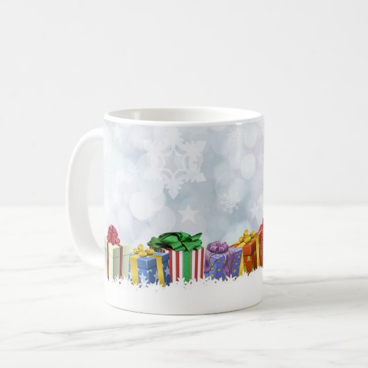 Tasse vieler Geschenke (Vorderseite Links)