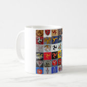 Tasse vieler Manx Beine (Vorderseite Links)