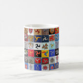 Tasse vieler Manx Beine (Mittel)