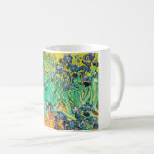 Tasse Vincent van Gogh Irises 1889 Blauer Blumenst (VorderseiteRechts)
