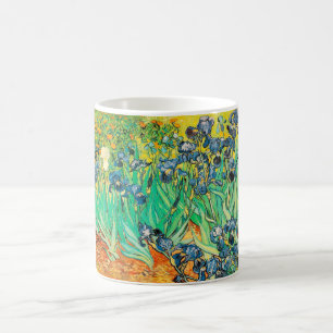 Tasse Vincent van Gogh Irises 1889 Blauer Blumenst