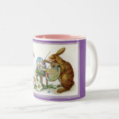 Tasse "Vintag Bunny Oaster Joys" (VorderseiteRechts)