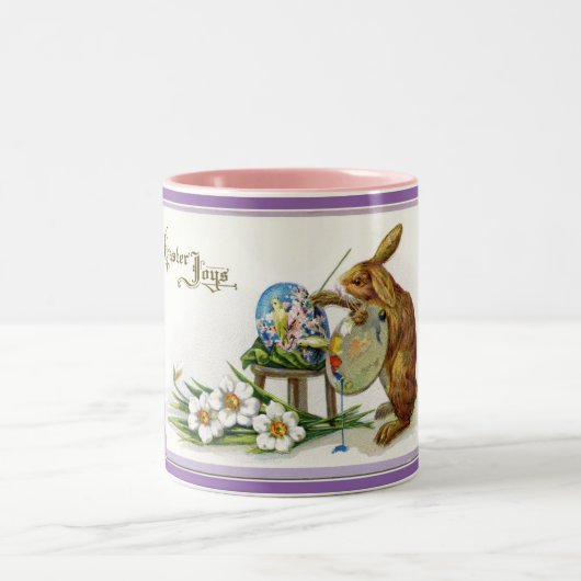 Tasse "Vintag Bunny Oaster Joys" (Mittel)