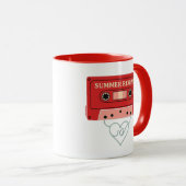 Tasse Vintag Cassette Sulmer Geschenk (VorderseiteRechts)