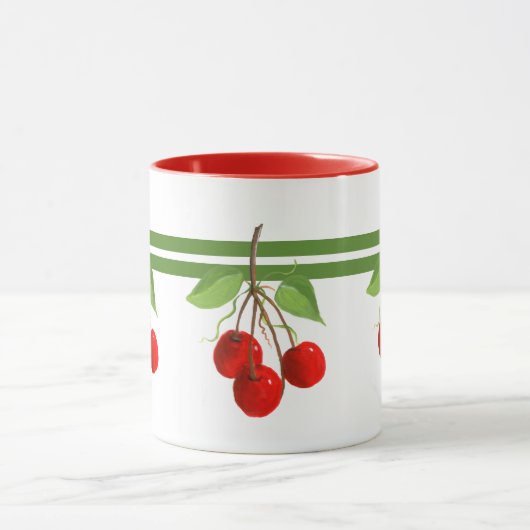 Tasse Vintag Cherries (Zentrum)