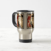 Tasse: Vintag Steinlen "Clinique Cheron" Reisebecher (Vorderseite Links)
