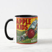 TASSE ~ VINTAGER APPLE SCHERZT (Links)
