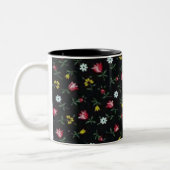Tasse Vintager Blume (Links)