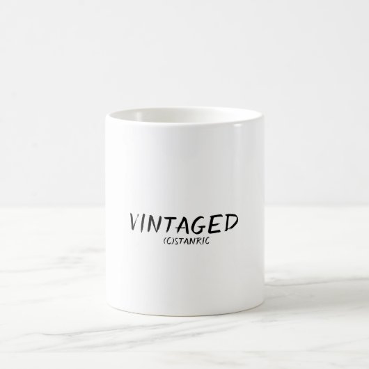 Tasse VINTAGER DESIGN-STIL (Mittel)