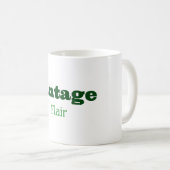 Tasse Vintager Flair (VorderseiteRechts)