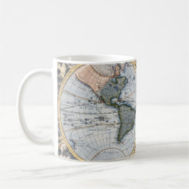 Tasse - Vintager globaler Plan