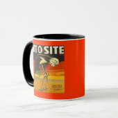 TASSE ~ VINTAGER OUT-O-SITE (Vorderseite Links)