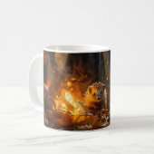 Tasse Vintager Tierszenen (Vorderseite Links)