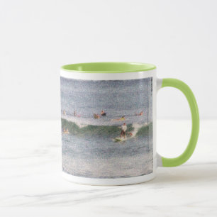 Tasse Vintages Anreden hawaiischer Surfers