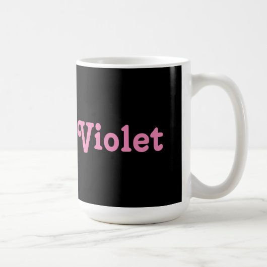 Tasse Violet (Rechts)