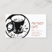 Tasse Visitenkarte (Vorderseite)