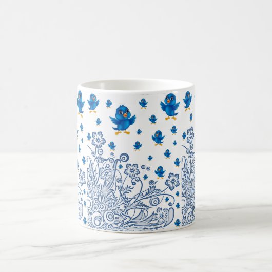 Tasse Vögel (Mittel)