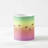 Tasse - Vogelschatten bei Sonnenaufgang (Mittel)