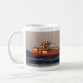 Tasse vollen Bildes Wilfred Sykes (Links)