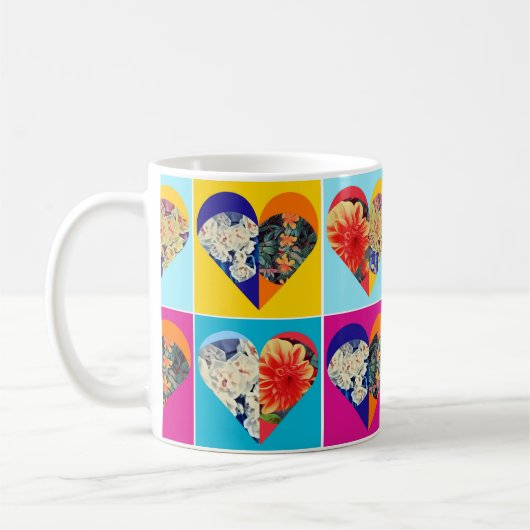 Tasse voller Herzen (Links)