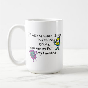 Tasse 'Von all den seltsamen Dingen'
