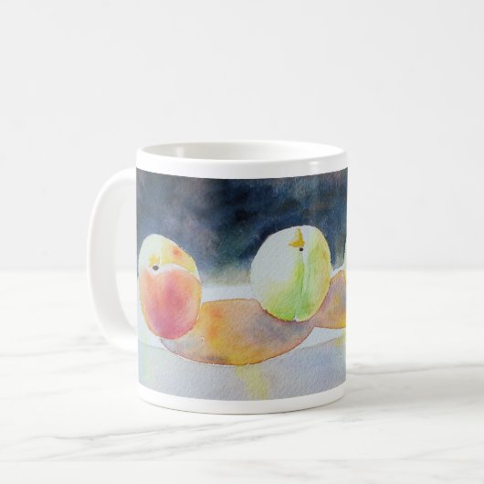 Tasse von Aprikosen (Vorderseite Links)