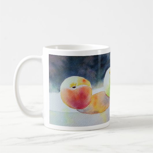 Tasse von Aprikosen (Links)