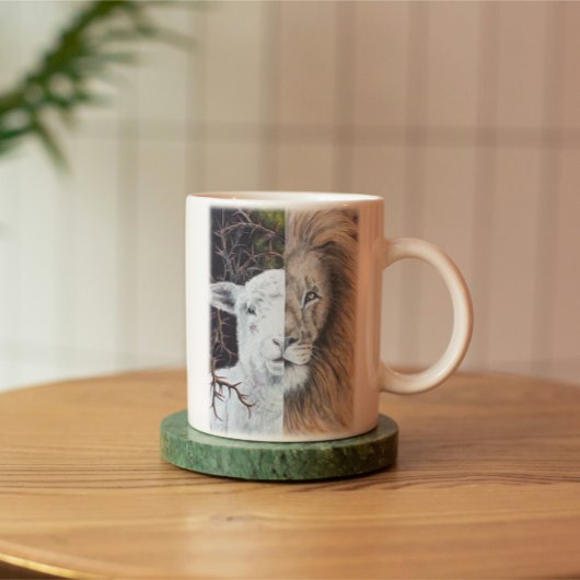 Tasse von Aquarellon und Lamm, individuell anpassb