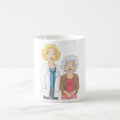 Tasse von Arzt und Patient (Mittel)