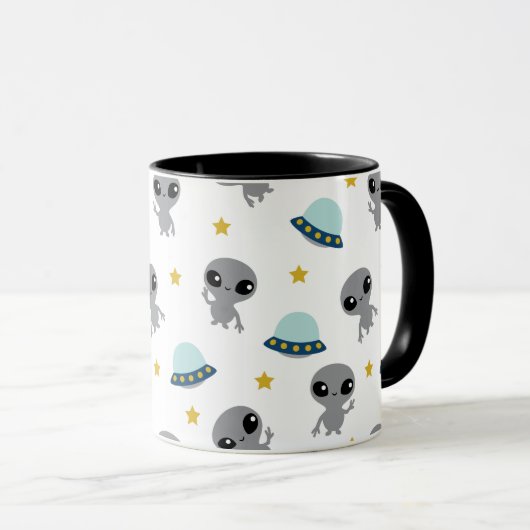 Tasse von Außerirdischen (VorderseiteRechts)