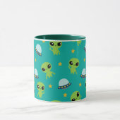 Tasse von Außerirdischen (Zentrum)