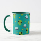 Tasse von Außerirdischen (Links)