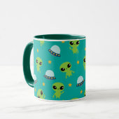 Tasse von Außerirdischen (Vorderseite Links)