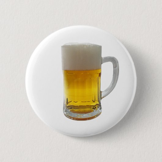 Tasse von Bier Button (Vorderseite)
