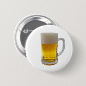 Tasse von Bier Button (Vorne & Hinten)