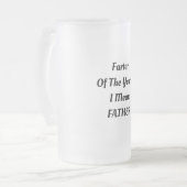 Tasse von Bier, Farter des Jahres...Ich Gemein VAT (Vorderseite Links)