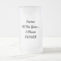 Tasse von Bier, Farter des Jahres...Ich Gemein VAT