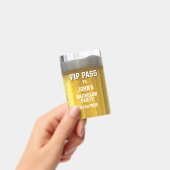 Tasse von Bier-Junggeselle-Party VIP-Abzeichen Ausweis (Handheld)